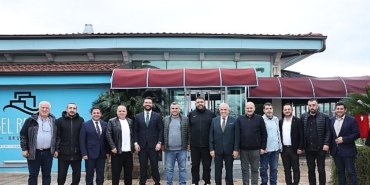 Başkan Şadi Özdemir Bursaspor tribün liderleriyle bir araya geldi