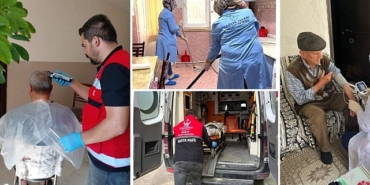 Evde Destek Hizmetleri Devam Ediyor