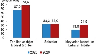 Bitkisel Üretim 2.Tahmini, 2026