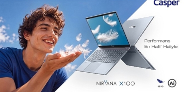 Casper Nirvana X100, 15,6 inç ekranı 1,5 kg hafiflikle buluşturuyor