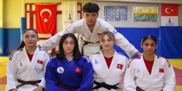 Genç judocuların hedefi olimpiyat madalyası