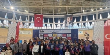 Pist Bisikleti Kupası’nın Genç Yıldızları Konya Velodromu’nda Pedal Çevirdi